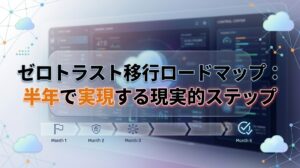 ゼロトラスト移行ロードマップ：半年で実現する現実的ステップ